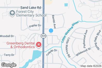 Map image of the property - 813 Borde Del Camino Dr