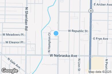 Map image of the property - 2103 North North Street