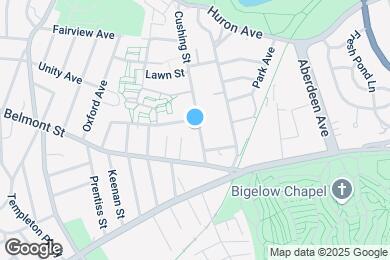 Map image of the property - 40 Cushing St