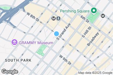 Map image of the property - 801 S Grand Ave