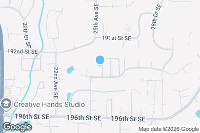 Map image of the property - 19226 25th Ave SE
