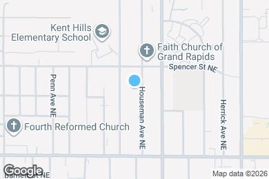 Map image of the property - 1343 Houseman Ave NE