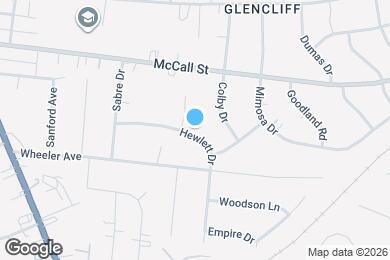 Map image of the property - 3522 Hewlett Dr