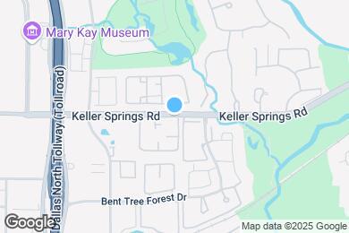 Map image of the property - 5300 Keller Springs Rd