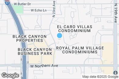 Map image of the property - The Landon Luxury Rentals