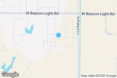 Map image of the property - 9429 W Sunchaser St