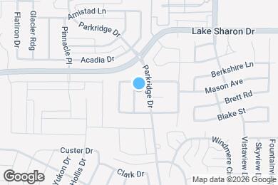 Map image of the property - 2604 Oxford Oaks Ln