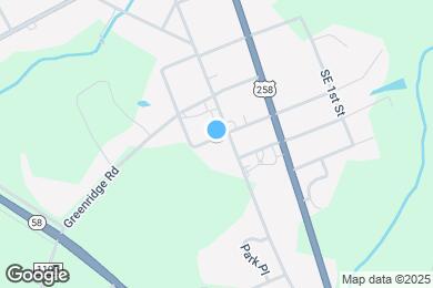 Map image of the property - 104 SW Hines St