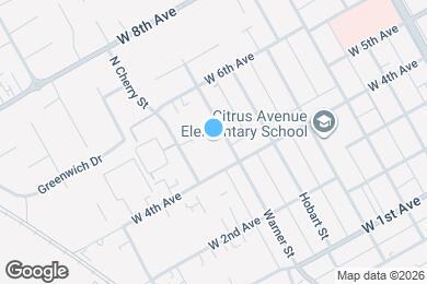 Map image of the property - Warner Street Apartments