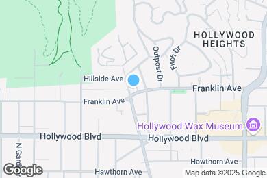 Map image of the property - 1800 North La Brea Ave