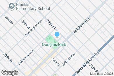 Map image of the property - 1133 25th St - Parkview Santa Monica