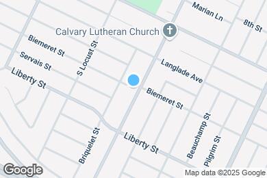 Map image of the property - 1313 Biemeret St