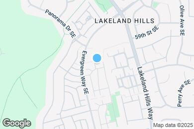 Map image of the property - 1039 61st St SE