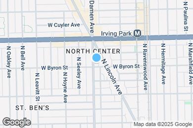 Map image of the property - 1958 W Byron St