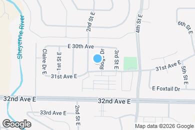 Map image of the property - 3034 Ridge Dr