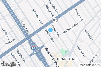 Map image of the property - 3846 Bentley Ave