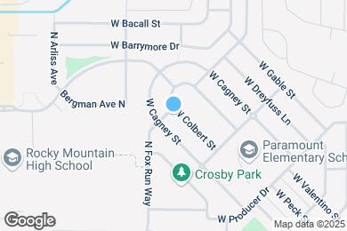 Map image of the property - 863 W Colbert St