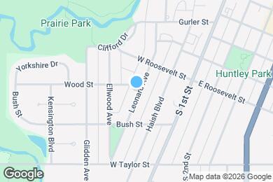 Map image of the property - 709 Leonard Ave