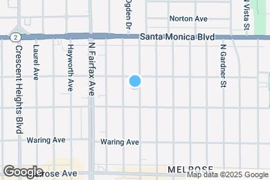 Map image of the property - 929 N Genesee Ave