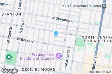 Map image of the property - 1935 N 18th St