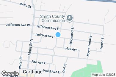 Map image of the property - 302 Jackson Ave