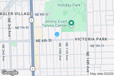 Map image of the property - 604 NE 9th Ave