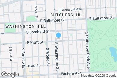 Map image of the property - 2004 E Pratt St