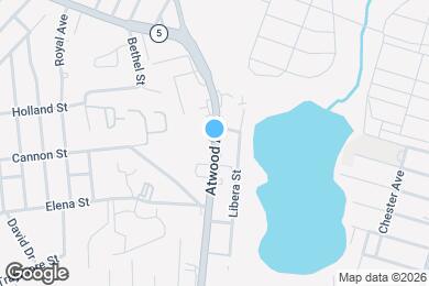 Map image of the property - 524 Atwood Ave