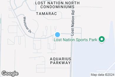 Map image of the property - Tamarac Apartments