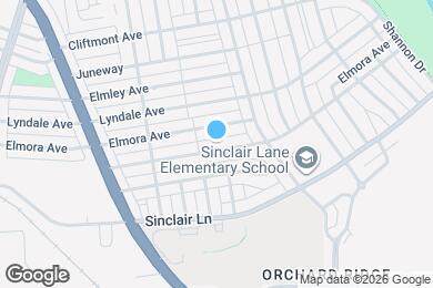 Map image of the property - 3770 Ravenwood Ave