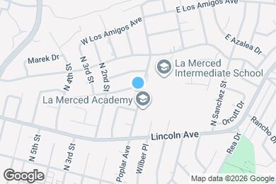 Map image of the property - 101 W Oakmont Dr