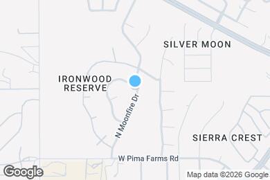 Map image of the property - 8646 N Crosswater Loop