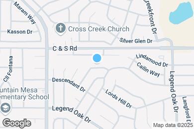Map image of the property - 2176 Bent Tree Ln