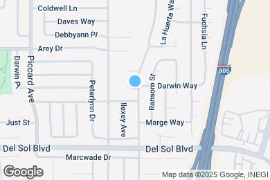Map image of the property - 4237 Darwin Way