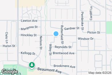 Map image of the property - 25961 Hinckley St