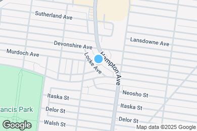 Map image of the property - 4708 Locke Ave