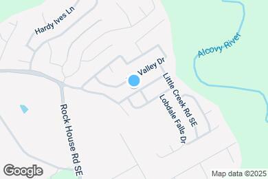 Map image of the property - 1432 Alcovy Falls Dr SE