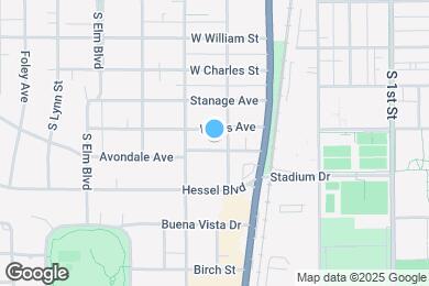 Map image of the property - 204 Avondale Ave