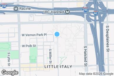 Map image of the property - 728 N Morgan St