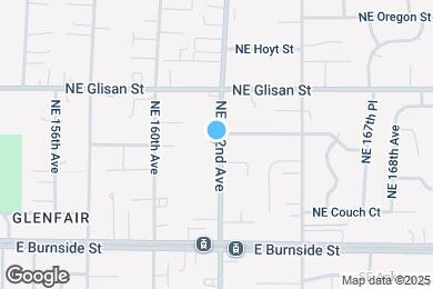 Map image of the property - 321 NE 162nd Ave