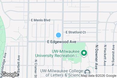 Map image of the property - 2114 E Edgewood Ave