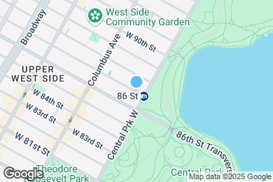 Map image of the property - West 87th Street