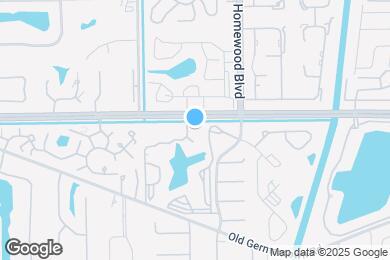 Map image of the property - 1705 Palm Cove Blvd