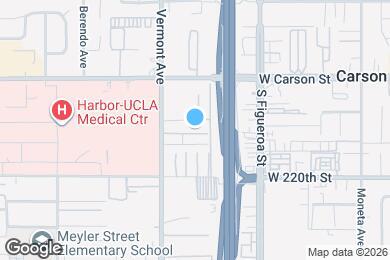 Map image of the property - 21838 S Vermont Ave
