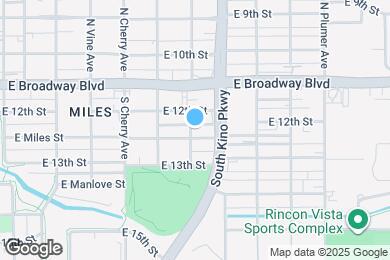Map image of the property - 1803 E Miles St
