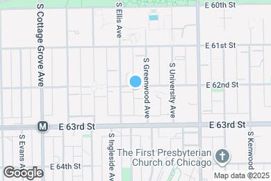 Map image of the property - 1019 E 62nd St