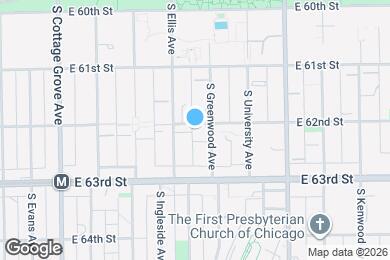 Map image of the property - 1021 E 62nd St