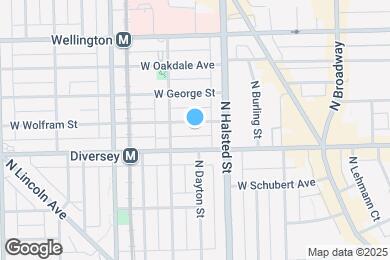 Map image of the property - 835 W Wolfram St