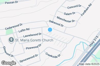 Map image of the property - 168 Haverford Dr
