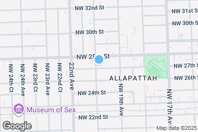 Map image of the property - 2701 NW 21st Ave